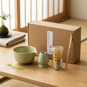 matcha tea set, matcha whisk set, matcha set, matcha starter kit, matcha making kit, matcha bowl and whisk