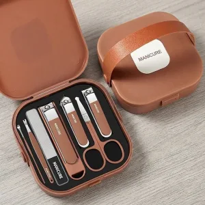 manicure and pedicure set, manicure nail set, stainless steel manicure set
