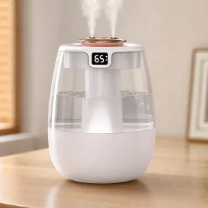Umidificatore d'aria USB di grande capacità con diffusore di aromi e luce notturna